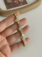 14K Altın Kaplama Çavuş Bileklik 2