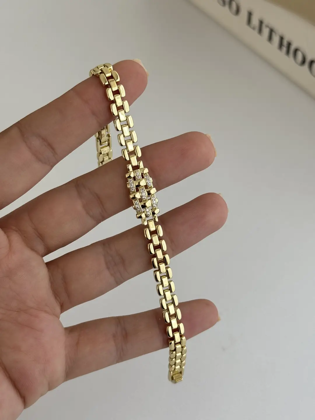 14K Xuping Seri Bileklik