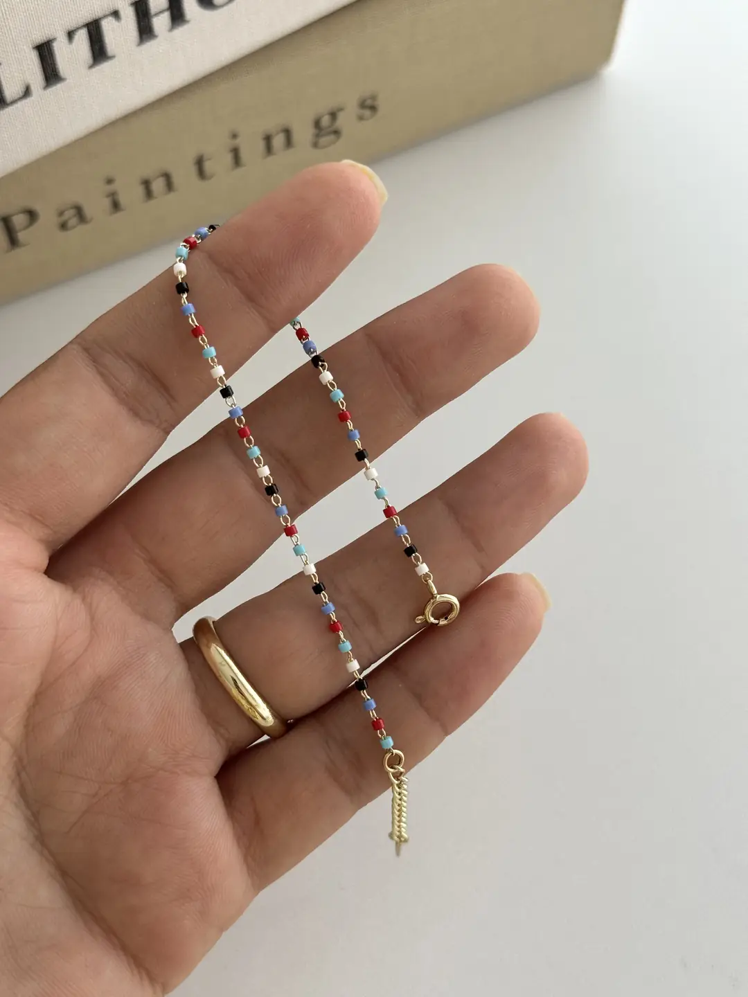 14K Xuping Seri Mini Boncuklu Bileklik