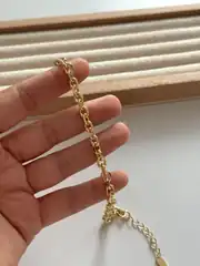 14K Altın Kaplama Halka Bileklik  2