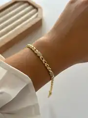 14k xuping seri kalpli başak bileklik  1