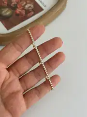 14K Xuping Seri Su Yolu Bileklik 1
