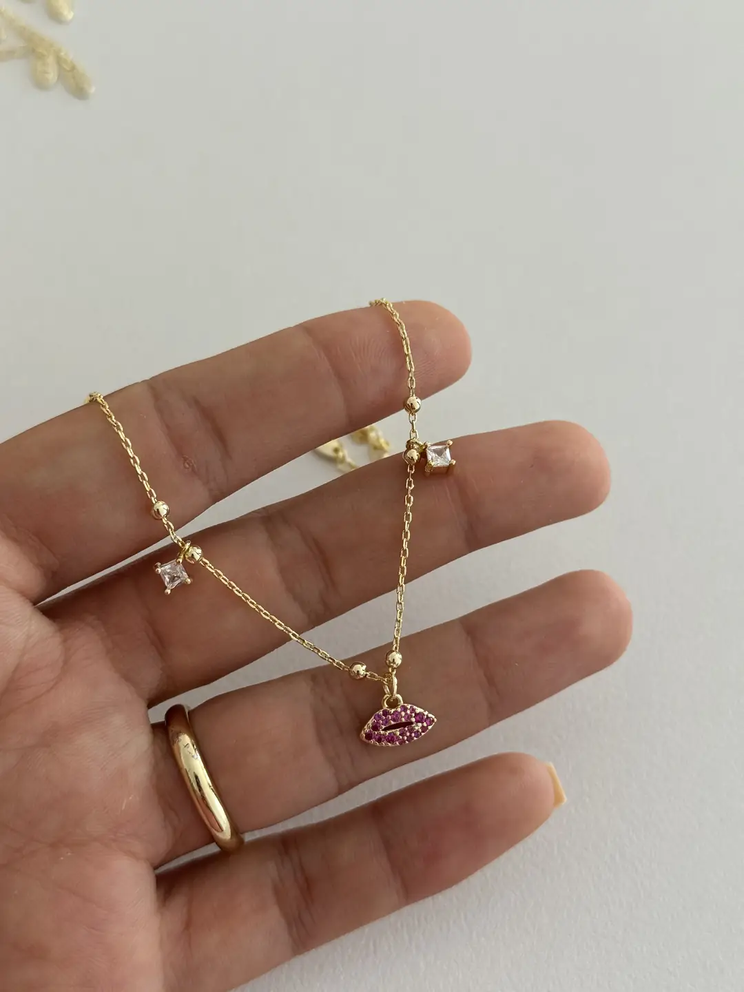 14K Altın Kaplama Halhal