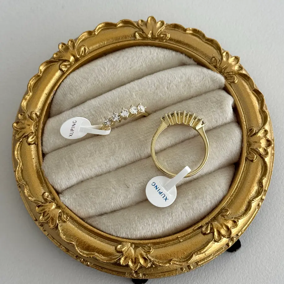 14K Xuping Seri 5Taş Yüzük
