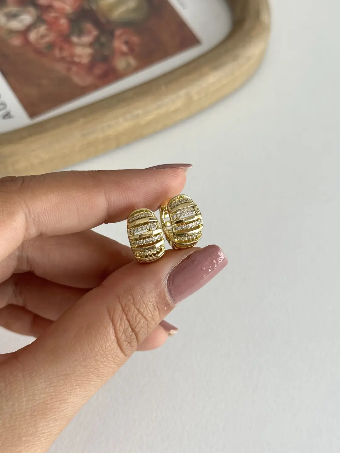 14K Xuping Seri Küpe