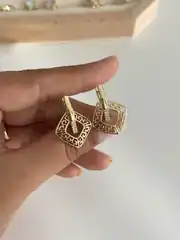 14K Xuping Seri Marka Model Küpe 1