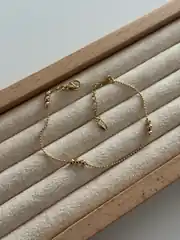 14K Xuping Seri Minimal Dorika Bileklik 2