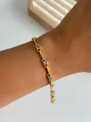 14K Altın Kaplama Yıldız Bileklik 2
