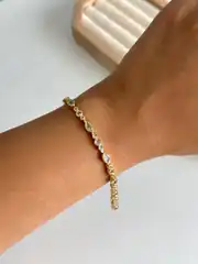14K Altın Kaplama Su Yolu Bileklik 2