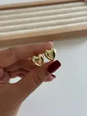 14K Xuping Seri Kalp Küpe 2