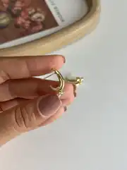 14K Xuping Seri Taş Sallantılı Küpe 2