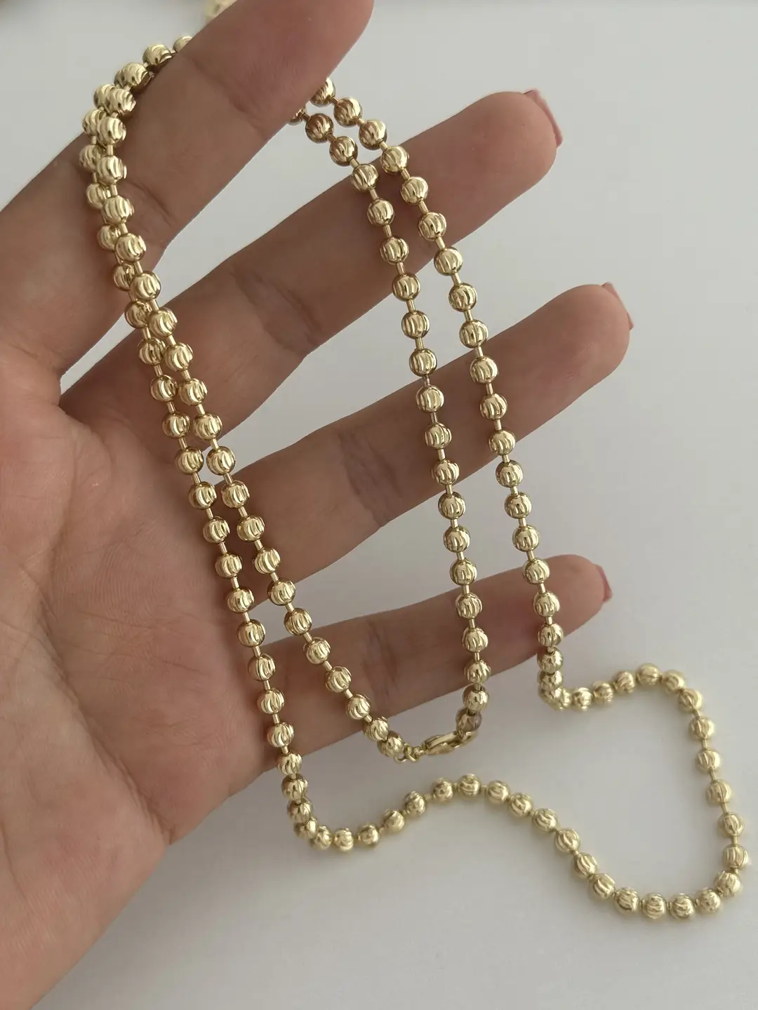 14K Xuping Seri Kolye 70 Cm