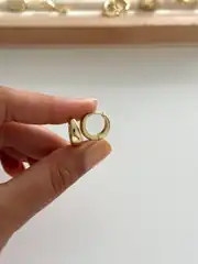 14k xuping seri minimal bomb küpe  1