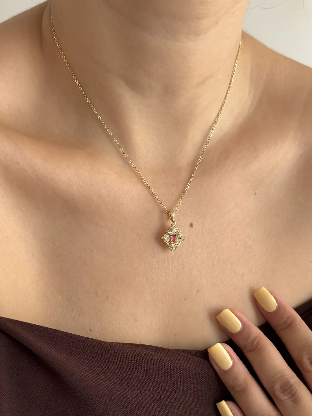 14Kxupingg Seri Vintage Kolye