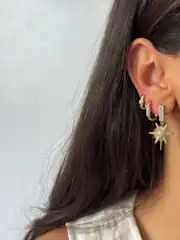 14K Xuping Seri 3lü Küpe Seti 2