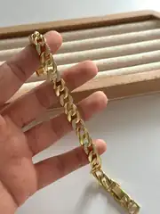 14K Altın Kaplama Gurmet Bileklik  2