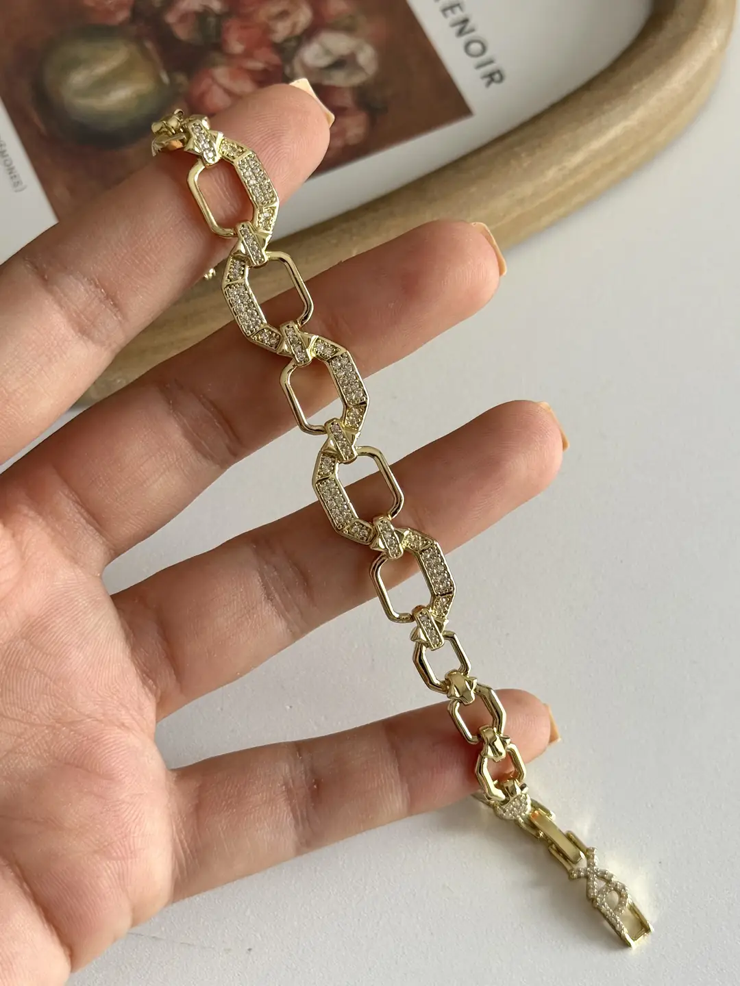 14K Xuping Seri Bileklik