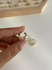 14K Xuping Seri Küpe 2