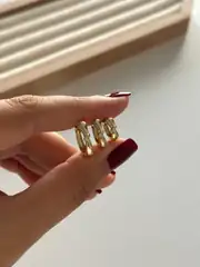 14K Xuping Seri 3lü Küpe Seti 1