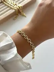 14K Xuping Seri Bileklik 1