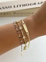 14K Xuping Seri Marka Model Yıldız Bileklik 2