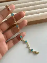 14K Altın Kaplama Yonca Bileklik 1