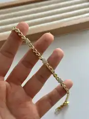 14k xuping seri kalpli başak bileklik  2