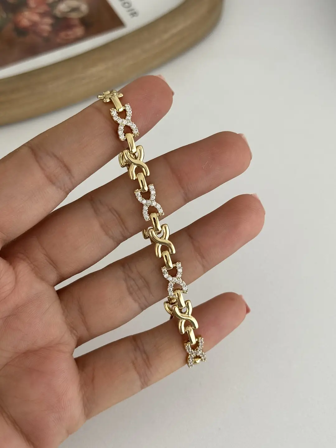 14K Xuping Seri Bileklik