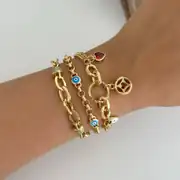 14K Altın Kaplama Marka Model Bileklik 3