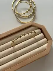 14k Xuping Seri 57 Mm Kemik Model Kelepçe Bileklik  2