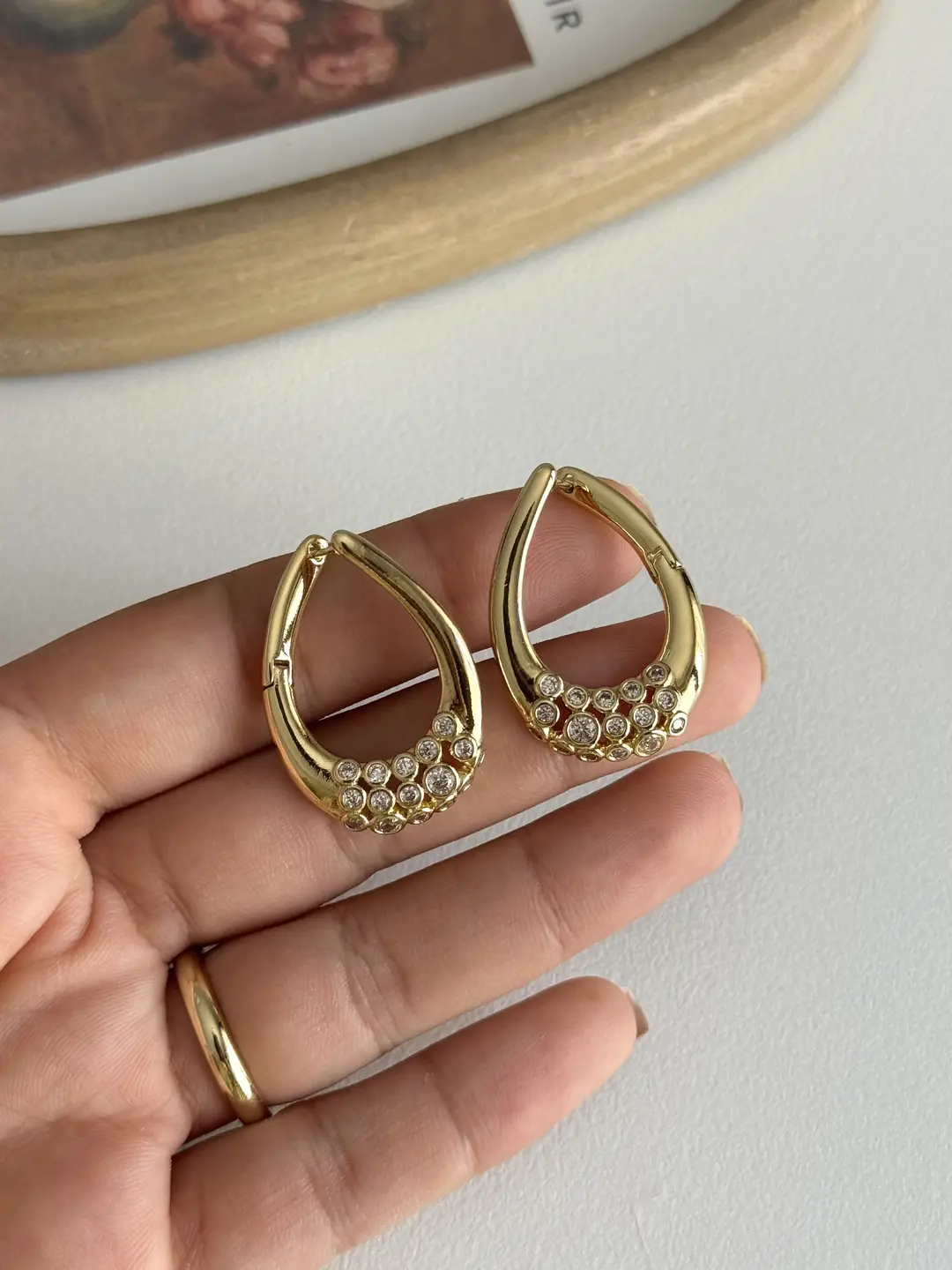 14K Xuping Seri Küpe
