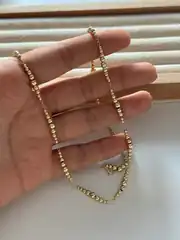 14k xuping seri dorika kolye  2