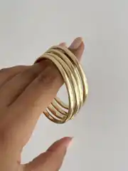14K Xuping Seri 54 Mm Bebe Boy Bombe Kelepçe Bileklik 2