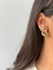 14K Xuping Seri Marka Model Küpe 1