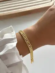 14K Altın Kaplama Bileklik  1