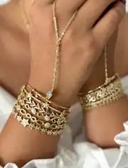 14K Xuping Seri Kılçık Bileklik 2