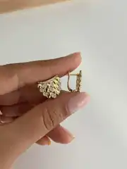 14K Xuping Seri Küpe 2