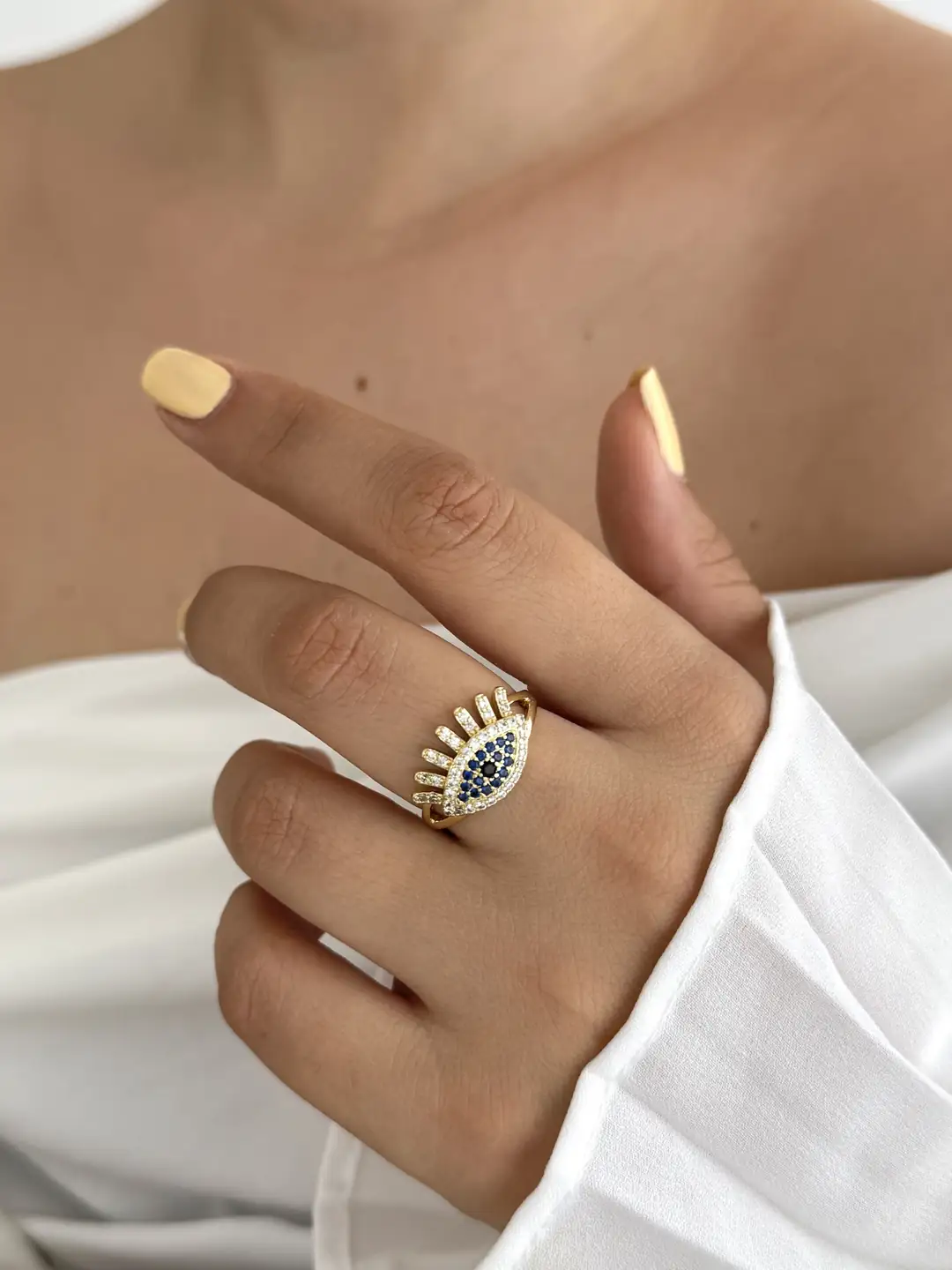 14K Xuping Seri Göz Yüzük