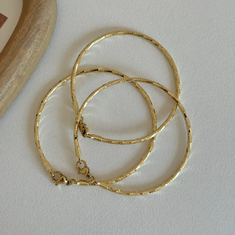 14K Xuping Telkari  Bileklik 17 cm 