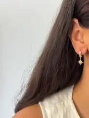 14K Xuping Seri Sallantılı Küpe  2