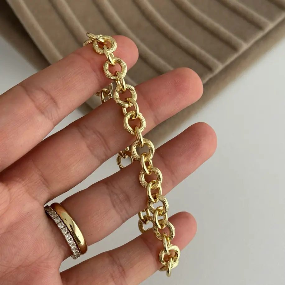 14K Xuping Seri Kuyumcu Model Doc Halka Bileklik