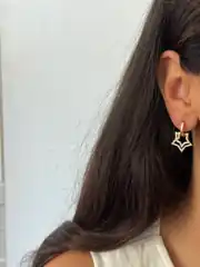 14K Xuping Seri Yıldız Küpe  2