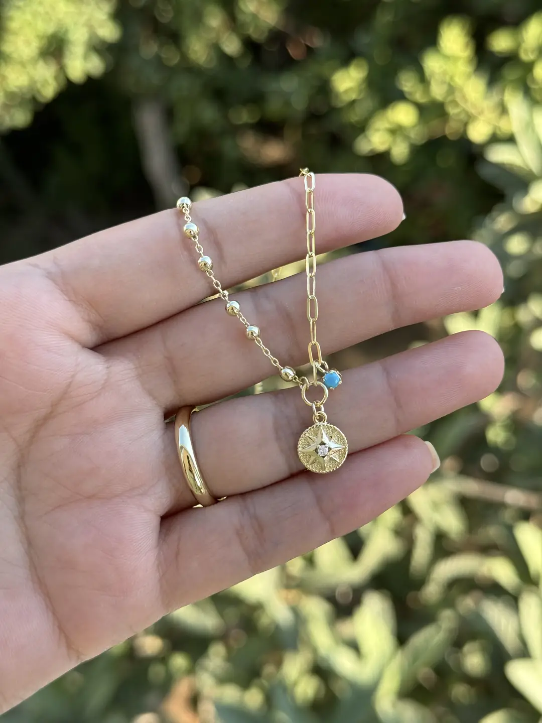 14K Altın Kaplama Halhal