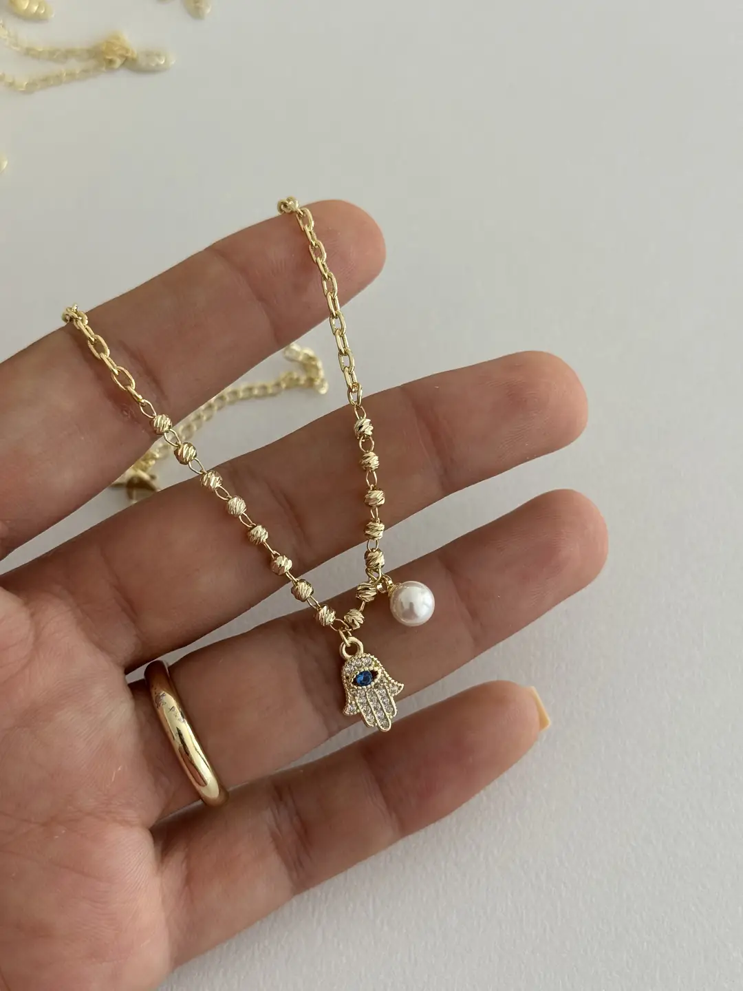 14K Altın Kaplama Halhal