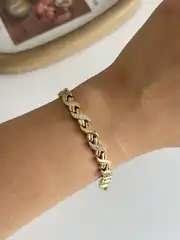 14K Xuping Seri X Taşlı Bileklik 2