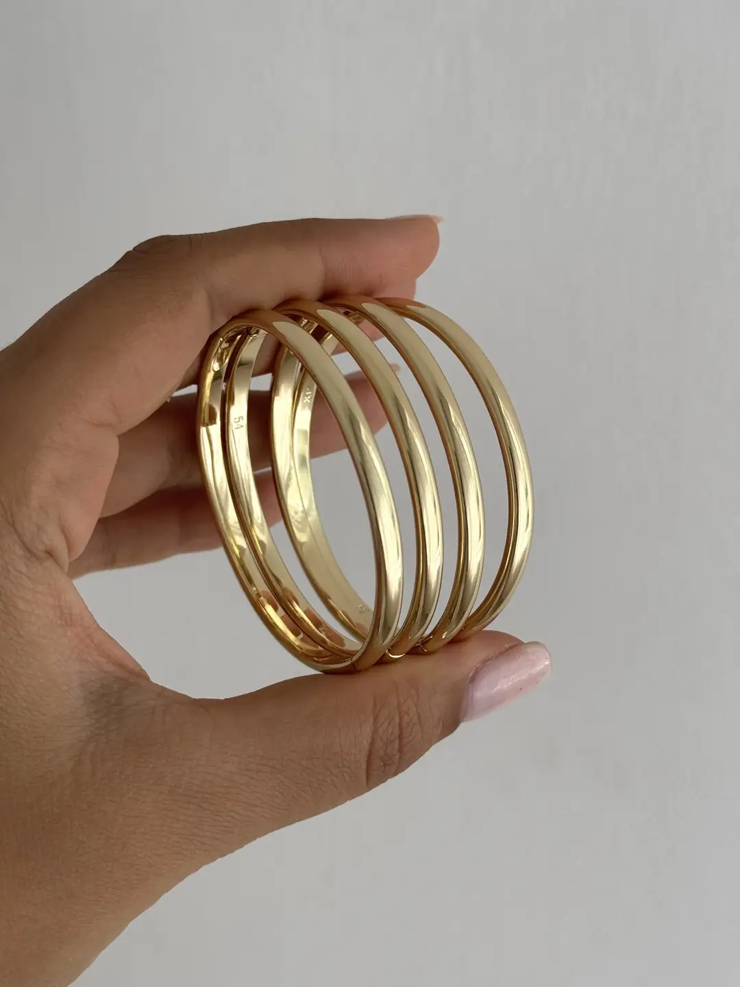 14K Xuping Seri 54 Mm Bebe Boy Bombe Kelepçe Bileklik
