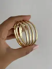 14K Xuping Seri 54 Mm Bebe Boy Bombe Kelepçe Bileklik 1