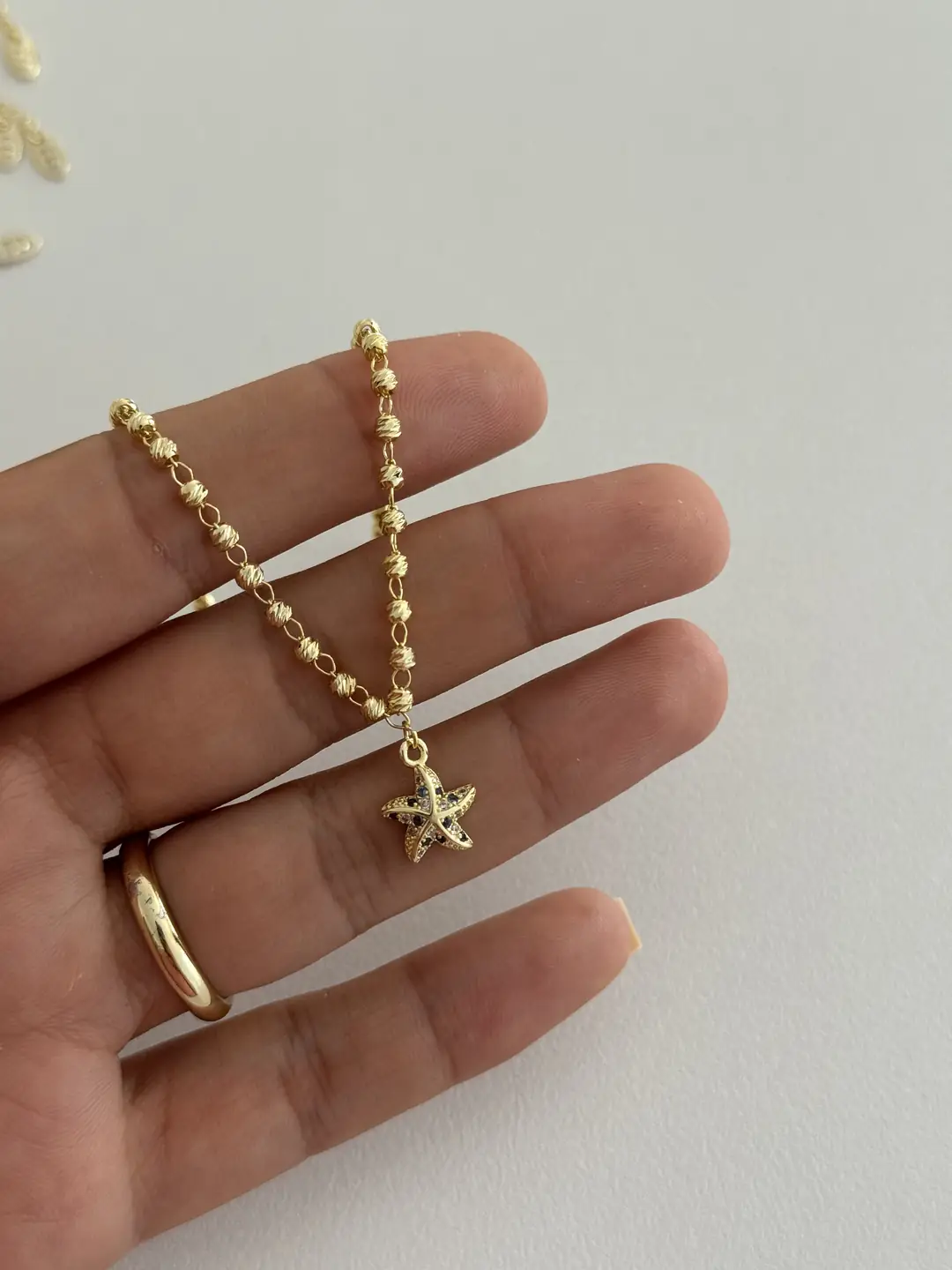 14K Altın Kaplama Halhal