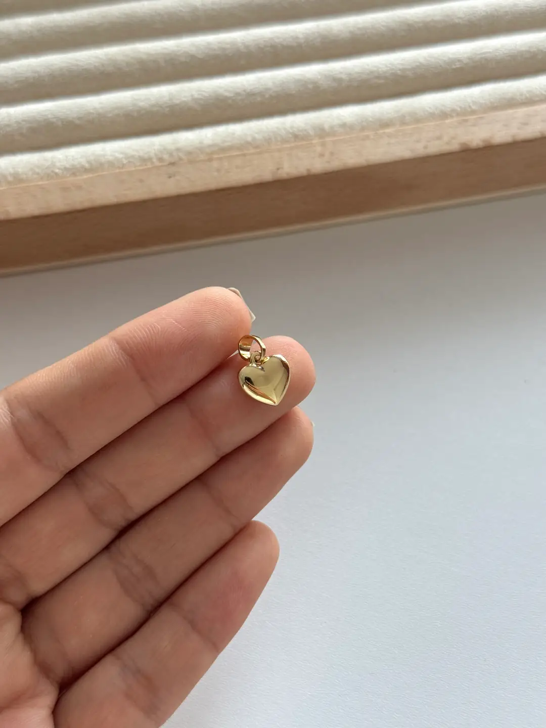 14K Xuping Seri Bomb Kalp Kolye Ucu