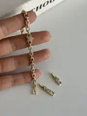 14K Xuping Seri Yıldız Bileklik 1